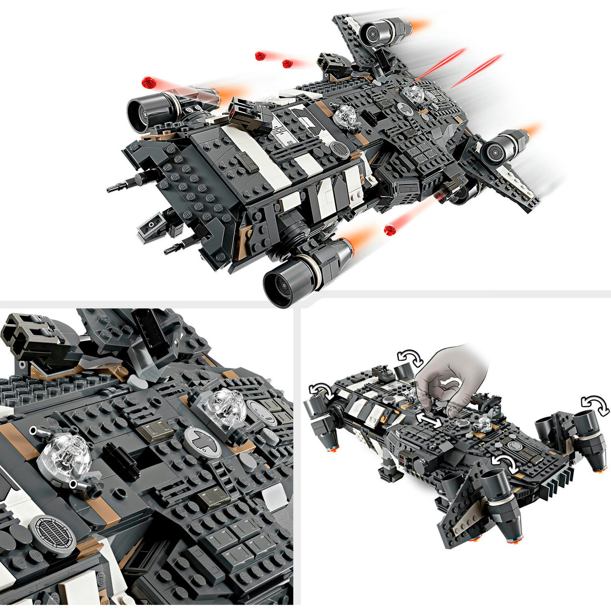 Lego star wars 75374 la cendre d'onyx