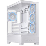 Boîtier tour midi Asus a31 plus (blanc | 2x USB-A | 2x USB-C | verre trempé)
