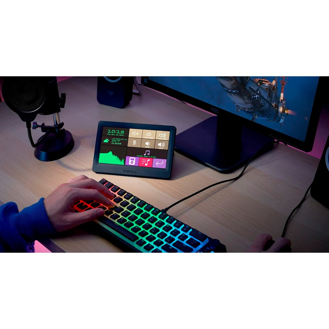 Clavier de jeu G.skill wigidash (noir)