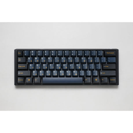 Clavier de jeu mécanique Ducky One 3 Pro Mini RVB (noir, disposition américaine (QWERTY), Cherry MX2A Speed Silver, 60 %, LED RVB, PBT double-shot, mécanique de charlatan, échange à chaud)
