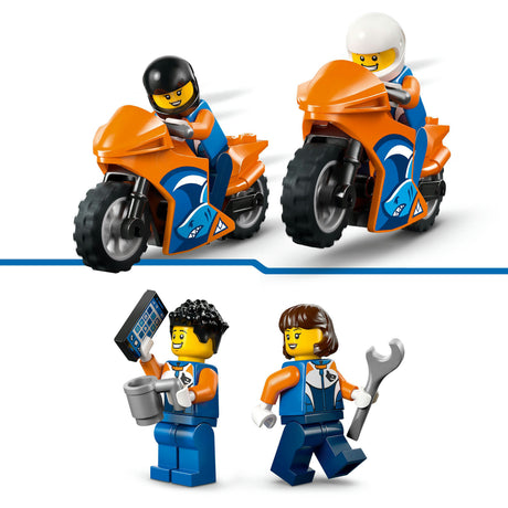 Lego city 60491 transporteur de moto