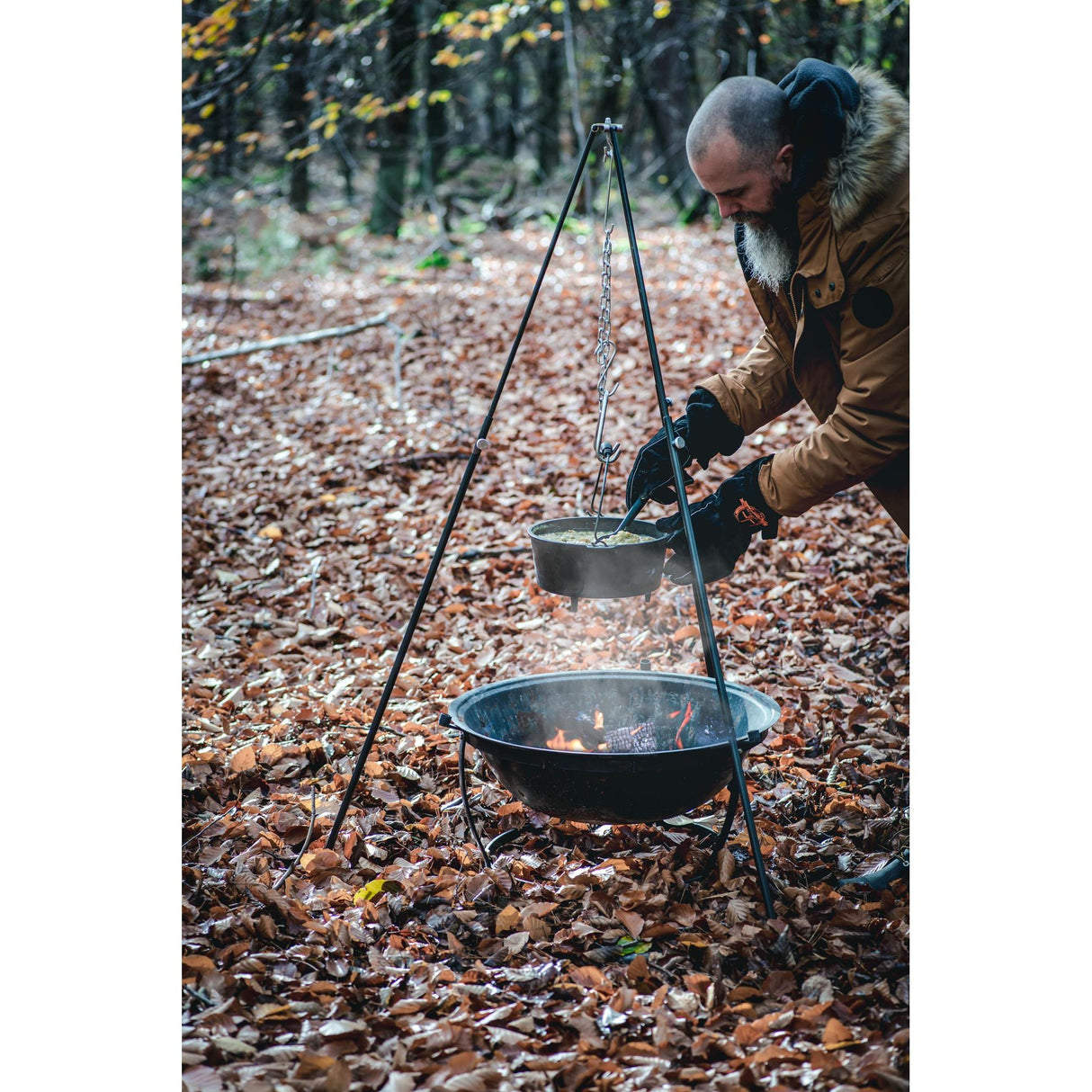 The Windmill Dutch Oven Poêle de cuisson 6 qt (noir, ø 31,5 cm | 5,9 litres)