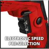 Perceuse à percussion Einhell te-id 500 e (rouge)
