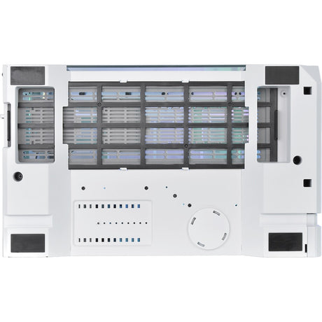 Boîtier tour midi Thermaltake view 51 tg snow argb edition (blanc | 4x USB-A | 1x USB-C | RVB | fenêtre)