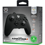 Powera Advantage Plus, manette filaire pour Xbox Series X|s (noir, Xbox Series X|s, Xbox One, PC)