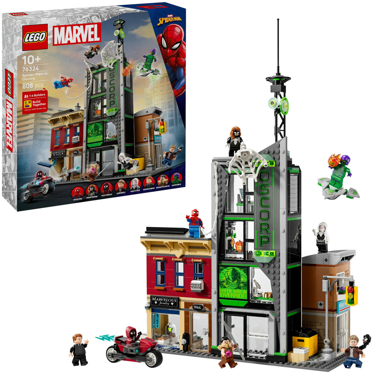 Lego® Marvel Spider-Man contre Oscorp - 76324