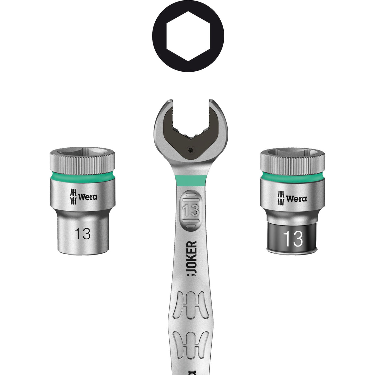 Wera jeu de cliquets zyklop speed1 4''