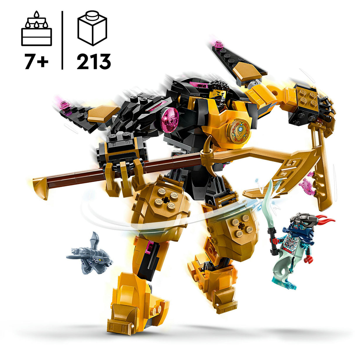 Lego Ninjago 71839 Le robot de combat spinjitzu d'Arin