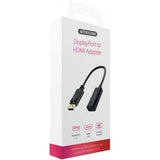 Adaptateur Sitecom DisplayPort vers HDMI (noir)