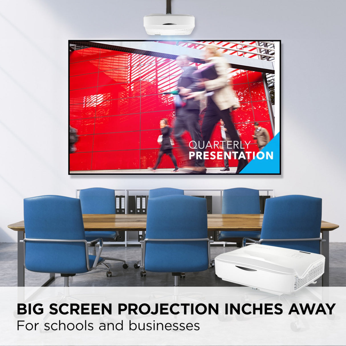 Viewsonic ls832wu wuxga projecteur laser à focale ultra courte (blanc, 5000 ansi lumens)