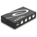 Delock commutateur USB 2.0 commutateur USB manuel 4 ports