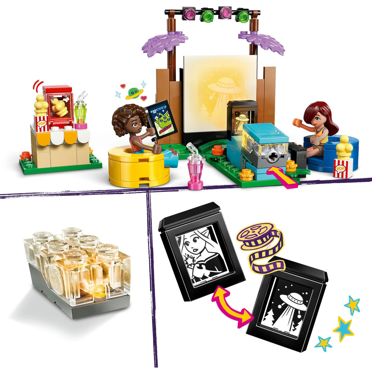 Lego Friends 42642 soirée cinéma