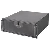 Boîtier rack Silverstone RM42-502 (noir | 2x USB-A 3.2 (5 Gbit s) | 1x USB-C 3.2 (5 Gbit s) | 2x audio)