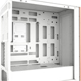 Thermaltake s370 ws snow midi tower behuizing (wit | 2x usb-a | 1x usb-c | tempered glass)