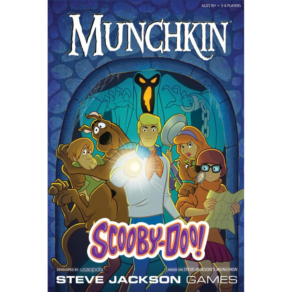 Réseau de joueurs européens Munchkin : jeu de cartes Scooby-Doo (anglais, 3 à 6 joueurs, 60 minutes, à partir de 10 ans)