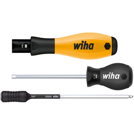 Wiha tournevis dynamométrique torquevario-s esd (noir jaune, 0,1 - 0,6 nm)