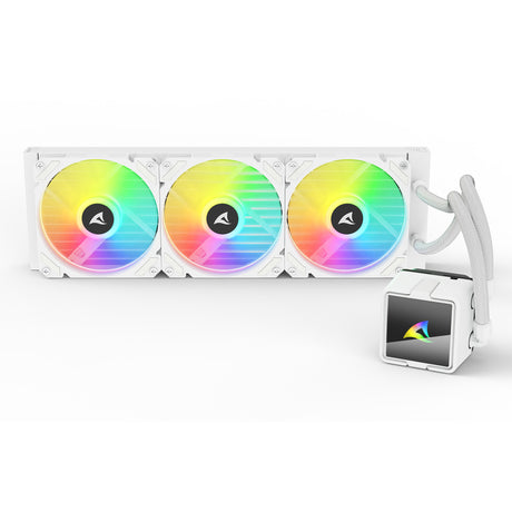 Refroidissement par eau Sharkoon s60 argb (blanc, pwm 4 broches)