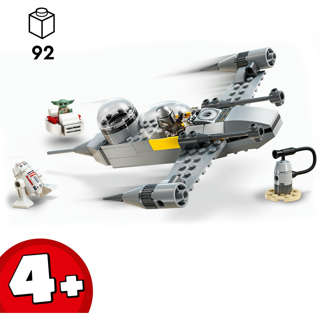 Lego Star Wars 75410 Le chasseur N-1 de Mando et Grogu