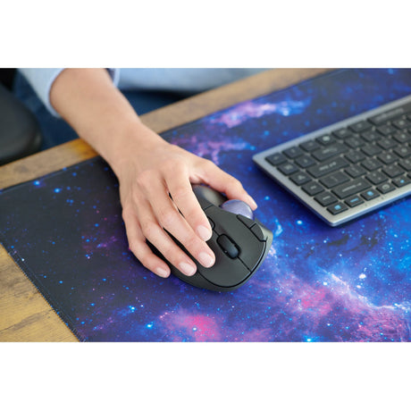 Kensington KB435 EQ clavier compact multi-appareils rechargeable (gris, disposition internationale américaine (QWERTY), commutateurs à ciseaux, 80 % (TKL), USB, 2,4 GHz, Bluetooth 5.4)