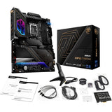 Carte mère Asrock Z890 Taichi Socket 1851 (noir, RAID, 5 Go-LAN, 2,5 Go-LAN, Wi-Fi 7, BT, Sound, ATX)