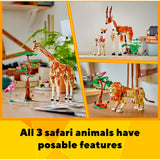 Lego Creator 3en1 Animaux de safari - 31150