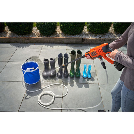Nettoyeur haute pression Black+decker bcpc18b 18v 24bar | sans batterie - bcpc18b-xj