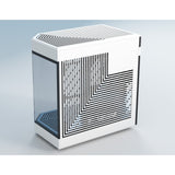 Boîtier tour midi Hyte y60 (blanc noir | 3x USB-A | verre trempé)