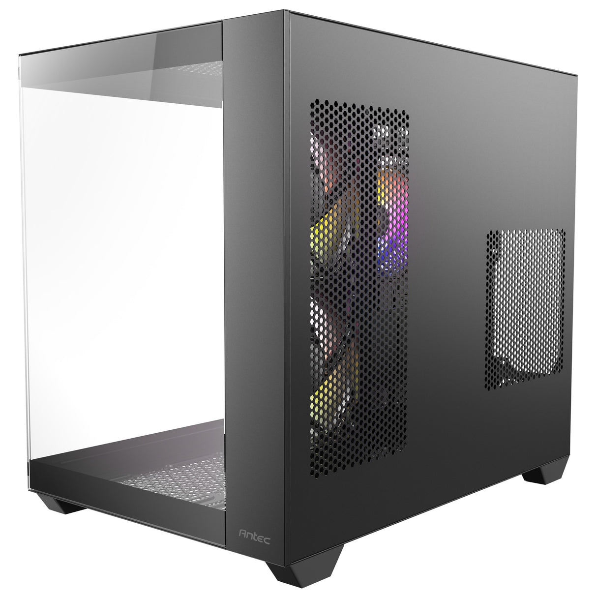 Boîtier tour midi Antec cx800 argb (noir | 2x usb-a | verre trempé)