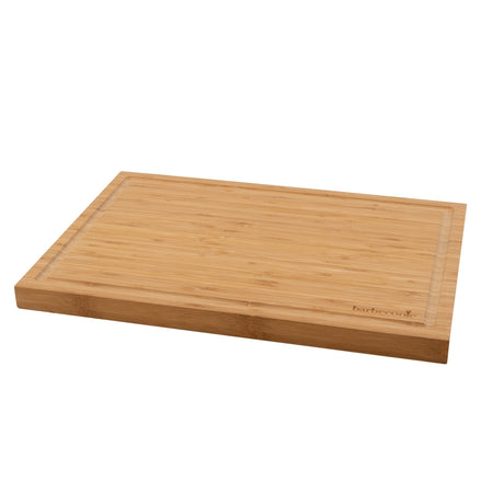 Planche à découper en bambou Barbecook avec canal à jus