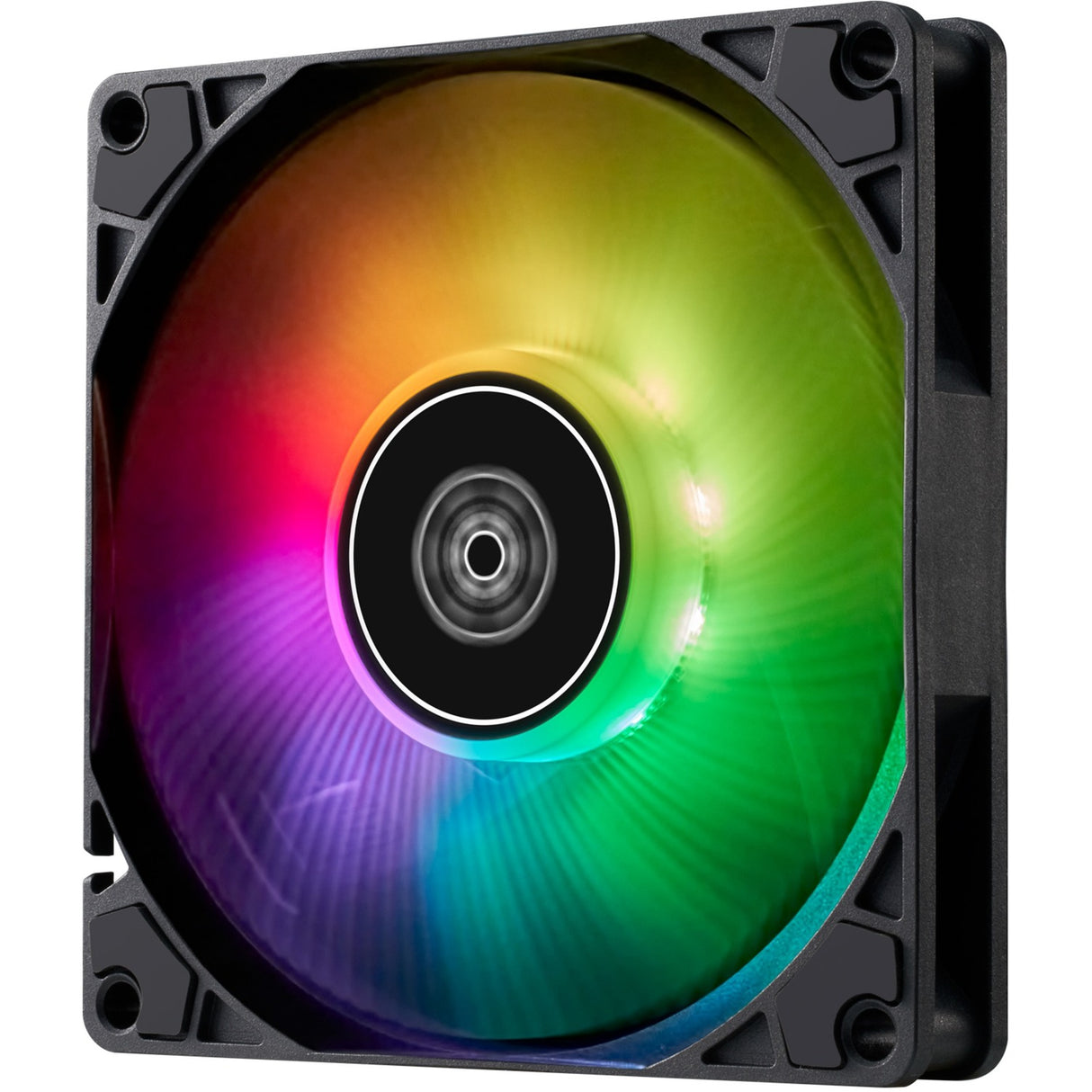 Silverstone air slimmer 90 argb ventilateur de boîtier (noir, 92 x 92 x 15 mm, pwm)