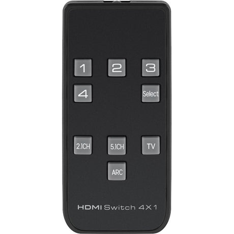 Goobay commutateur HDMI 4-1 sortie audio commutateur KVM 4K (noir)