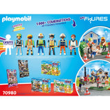 Figurines Playmobil - mes figurines : jouets de construction mission de sauvetage (70980)