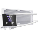 Xyz pc gear hydrotemp aio 240 refroidissement par eau (blanc, argb, pwm)