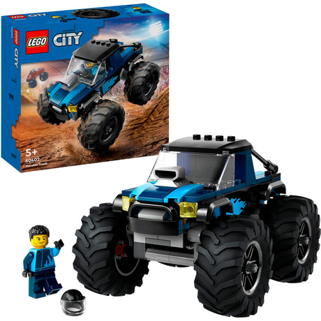 Le camion monstre Lego city bleu 60402