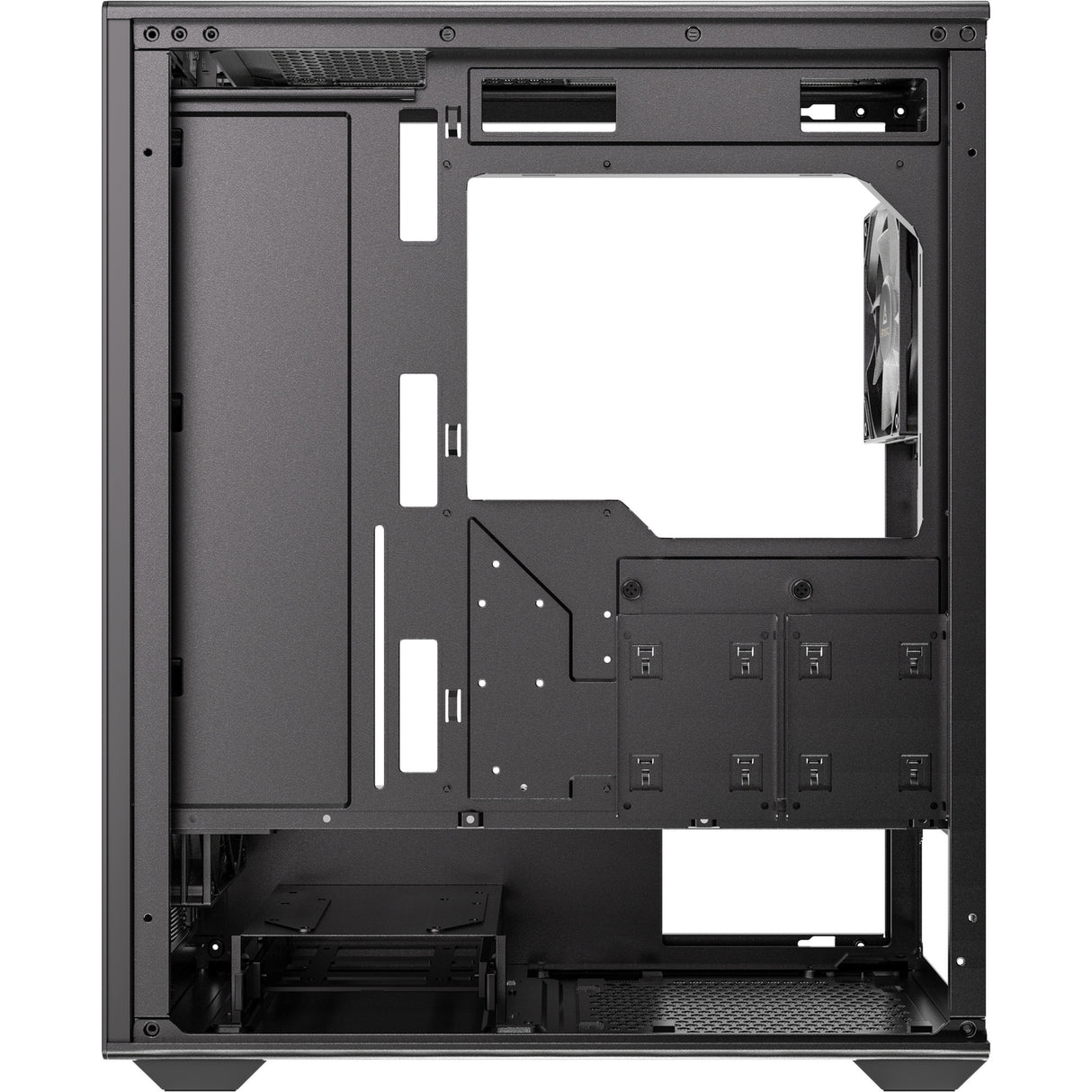 Boîtier tour midi Antec ax85 argb (noir | 2x usb-a | verre trempé)