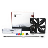 Noctua nf-a14 pwm chromax.black.swap case ventilateur (noir, 140 x 140 x 25 mm)