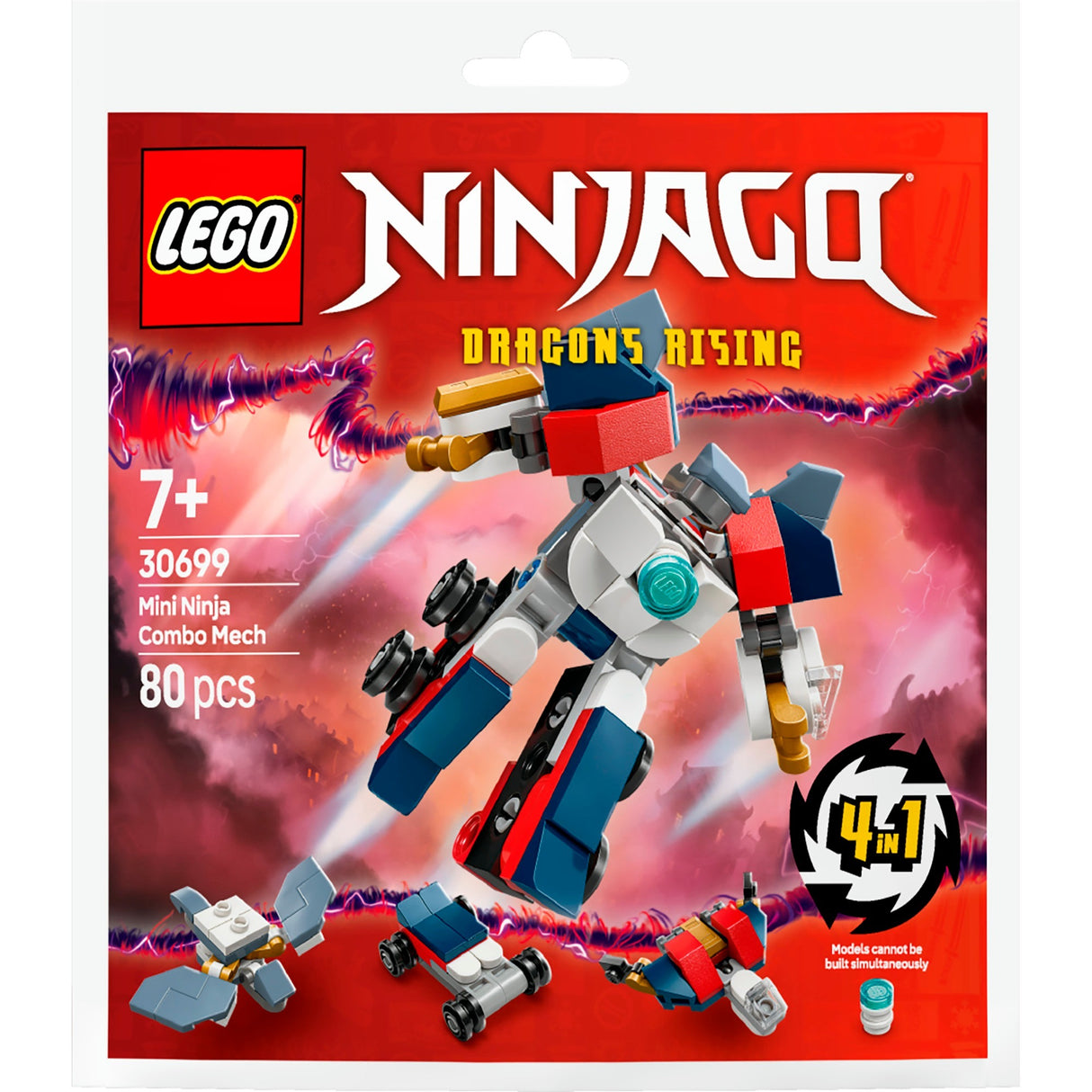 Lego 30699 Ninjago, le mini robot combo ninja