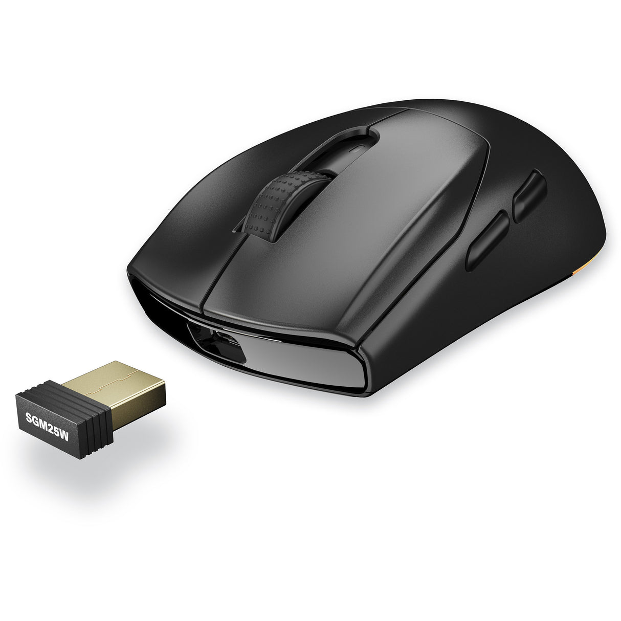 Souris de jeu Sharkoon sgm25w (noir, 12 000 dpi, LED RVB)