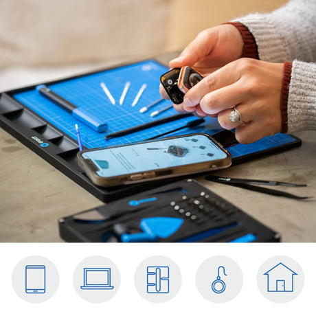 Tapis de protection Ifixit fixmat (bleu noir)