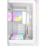 Boîtier tour midi Antec C5 Curve ARGB (blanc | 2x USB-A | 1x USB-C | verre trempé)