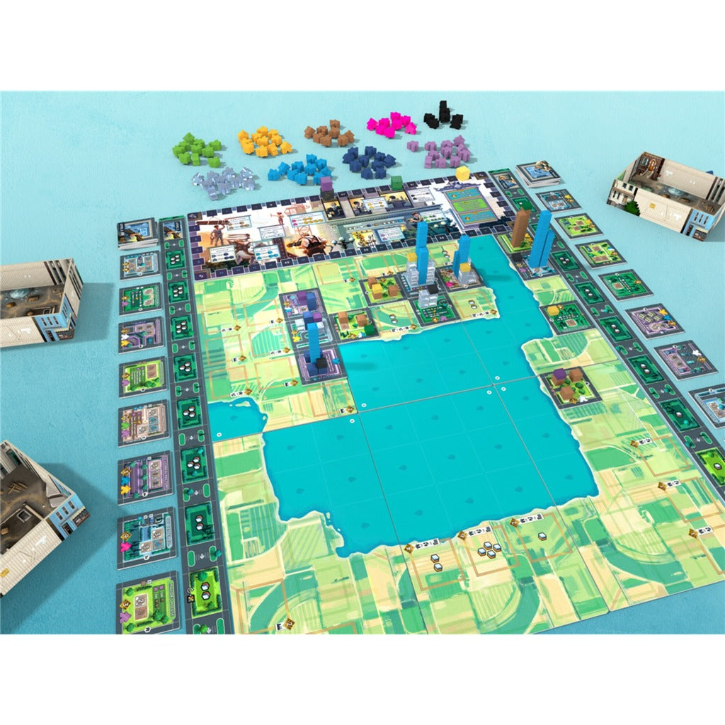 Jeu de société European Player Network Rolling Heights (anglais, 1 à 4 joueurs, 60 minutes, à partir de 14 ans)