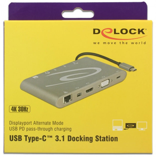 Dellock USB Type-C 3.1 Station d'accueil 4K 30 Hz