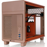 Thermaltake tr100 gravel sand mini tower behuizing (lichtbruin | 2x usb-a | 1x usb-c)