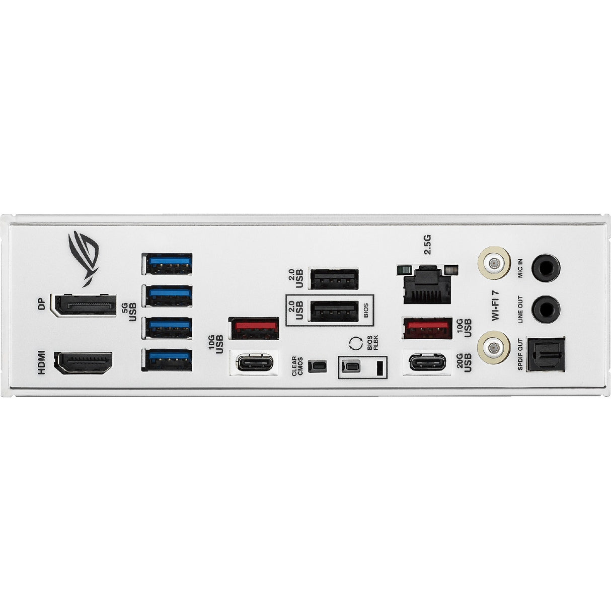 Carte mère Asus ROG Strix B850-A Gaming Wi-Fi Socket AM5 (blanc, 2,5 Go-LAN, Wi-Fi 7, BT, son, ATX)