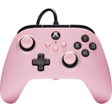 Manette filaire Powera pour Xbox Series X|s (rose, Xbox Series X|s, Xbox One, PC)