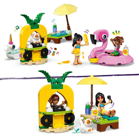 Lego classic 42658 pool party avec flamant rose et licorne