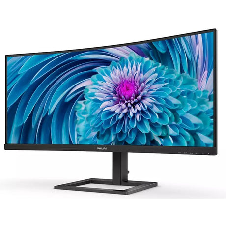 Philips 346e2cuae 00 Moniteur ultra-large incurvé 34 (noir, HDMI, port d'affichage, 4x USB-A, USB-C)