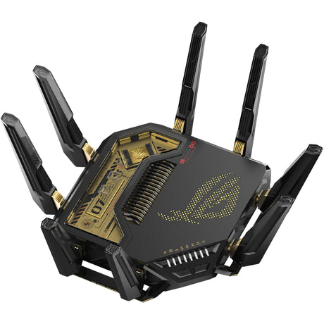 Routeur Asus rog rapture gt-be98 édition 20e anniversaire (noir)