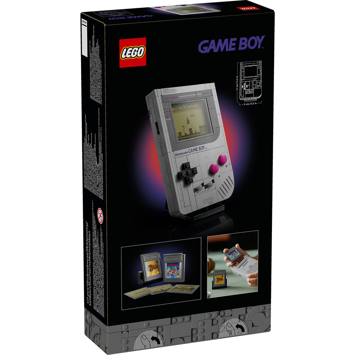Lego super mario - jouet de construction gameboy (72046)