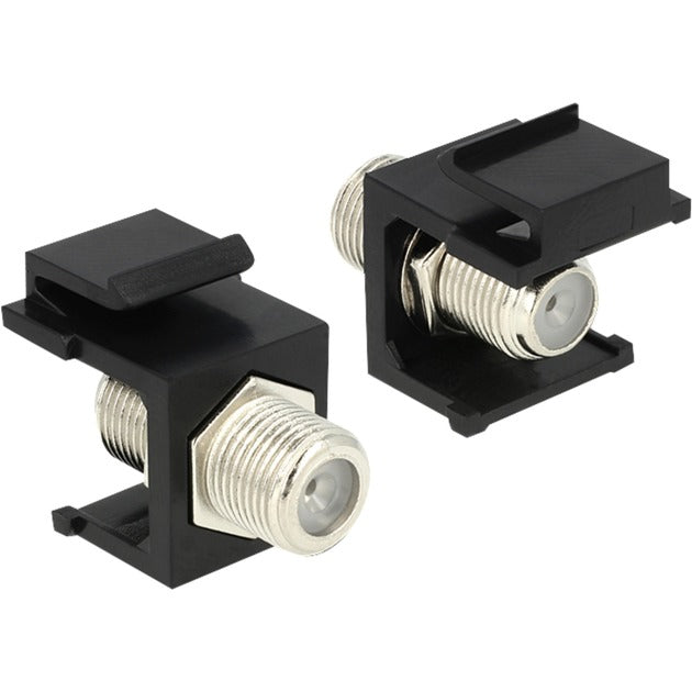 Delock module keystone f femelle > f adaptateur femelle (noir, 86350)